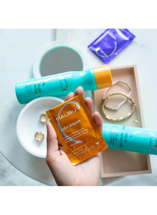 Malibu C Hydrate Colour Wellness Collection Moisturizing Color Safe Shampoo & Hydrating Hair Remedy - Formulated to Preserve + Protect Hair Color - Image 4